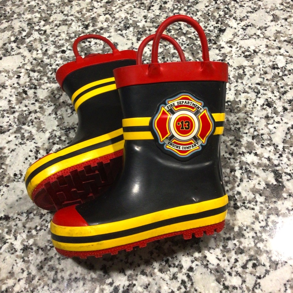 Firefighter Rain Boots